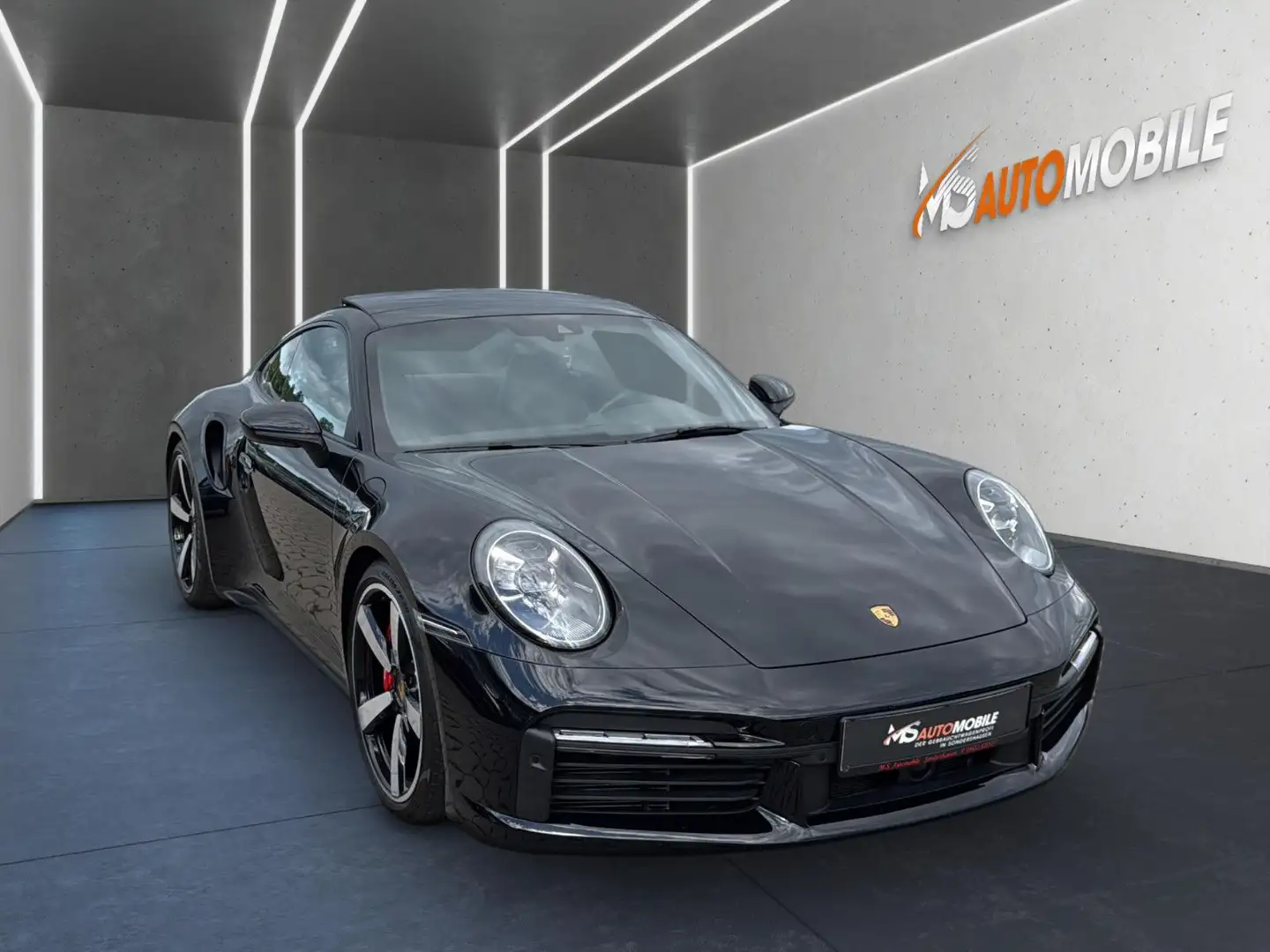 Porsche 992 Turbo+MATRIX+LIFT+ACC+SPORTAG+PANO+BOSE+MEMO Schwarz - 2