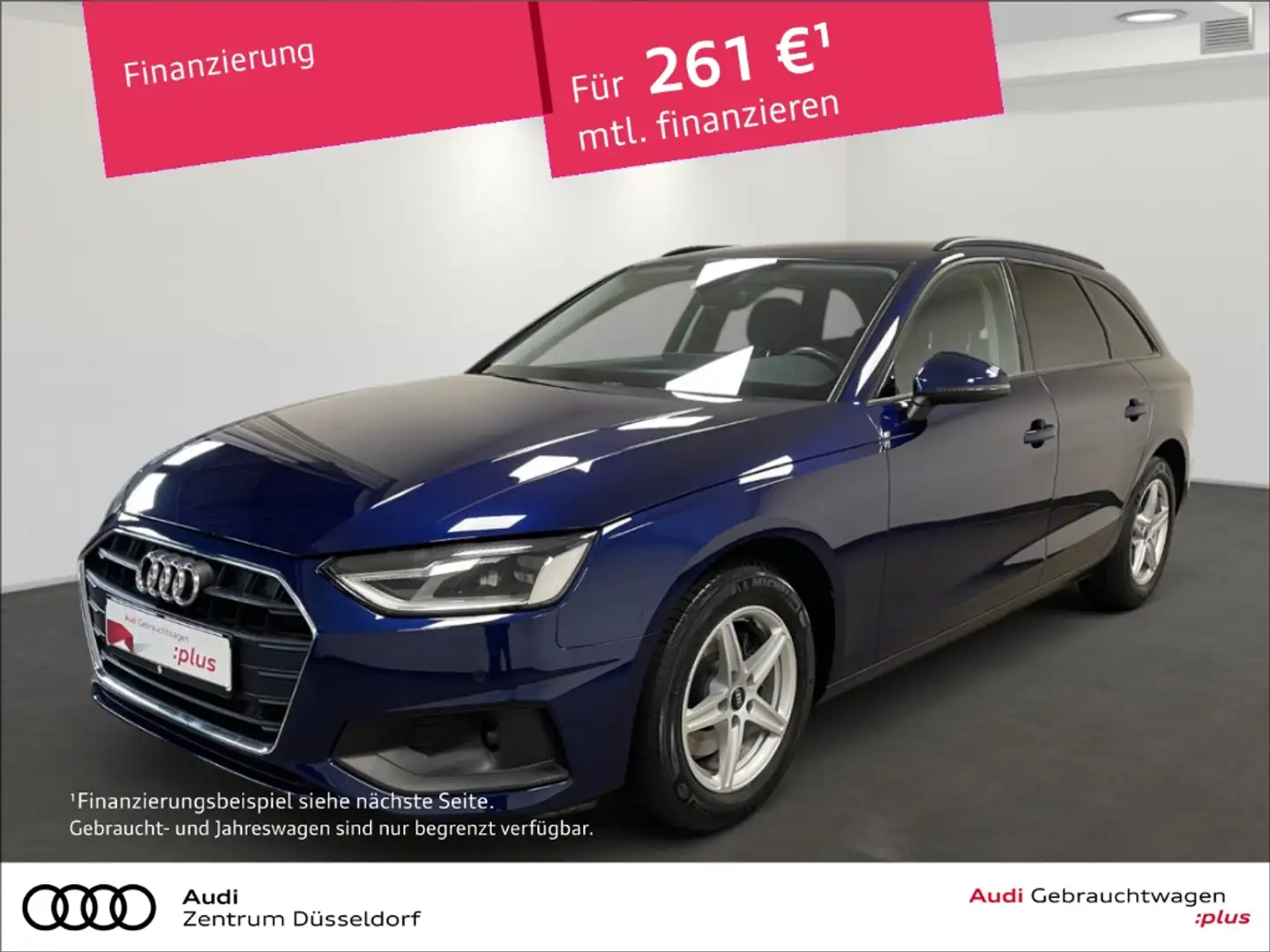 Audi A4 Avant 35 TDI S tronic AHK MMI LED PDC Bleu - 1