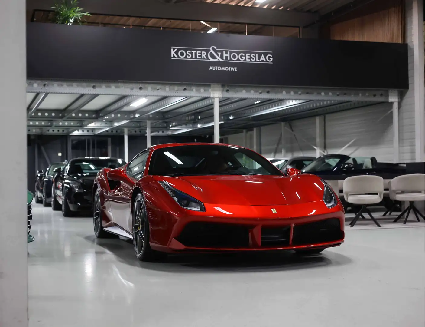 Ferrari 488 3.9 GTB HELE | Rosso Fuoco - Historie - Cuoio Rood - 1