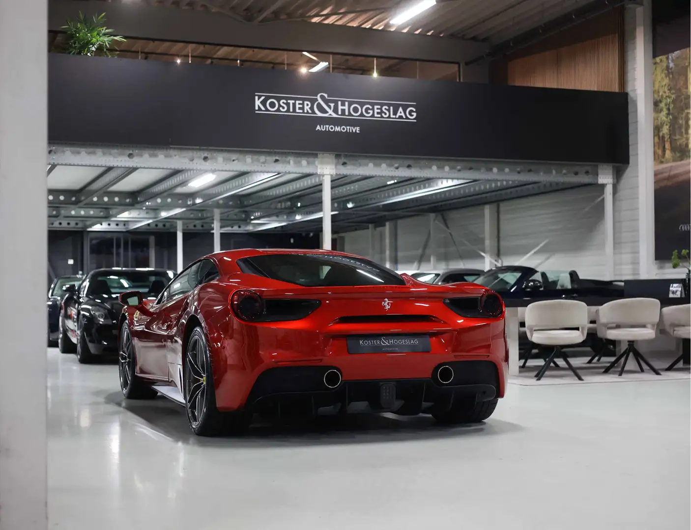Ferrari 488 3.9 GTB HELE | Rosso Fuoco - Historie - Cuoio Rood - 2