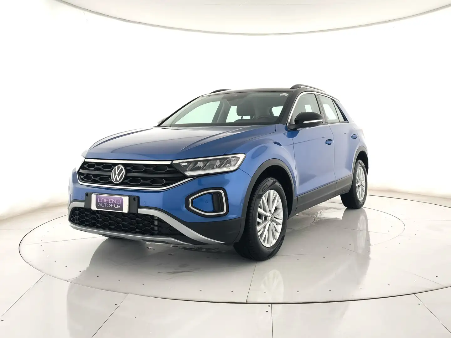 Volkswagen T-Roc 1.5 tsi Life dsg ACC+APP CONNECT+C16" Blau - 2