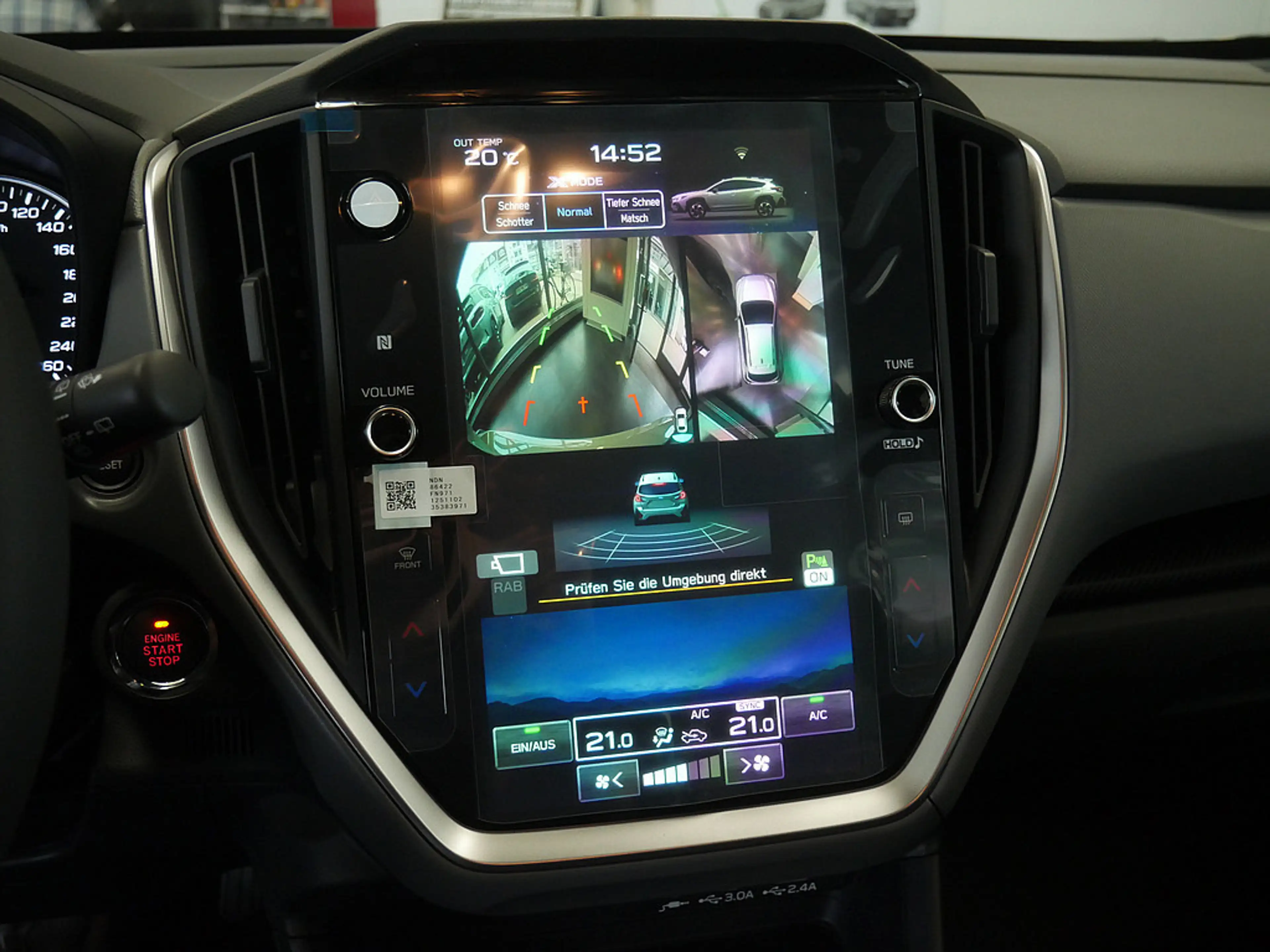 Subaru Crosstrek 2.0ie Platinum NAVI ACC LED 360° — photo 14