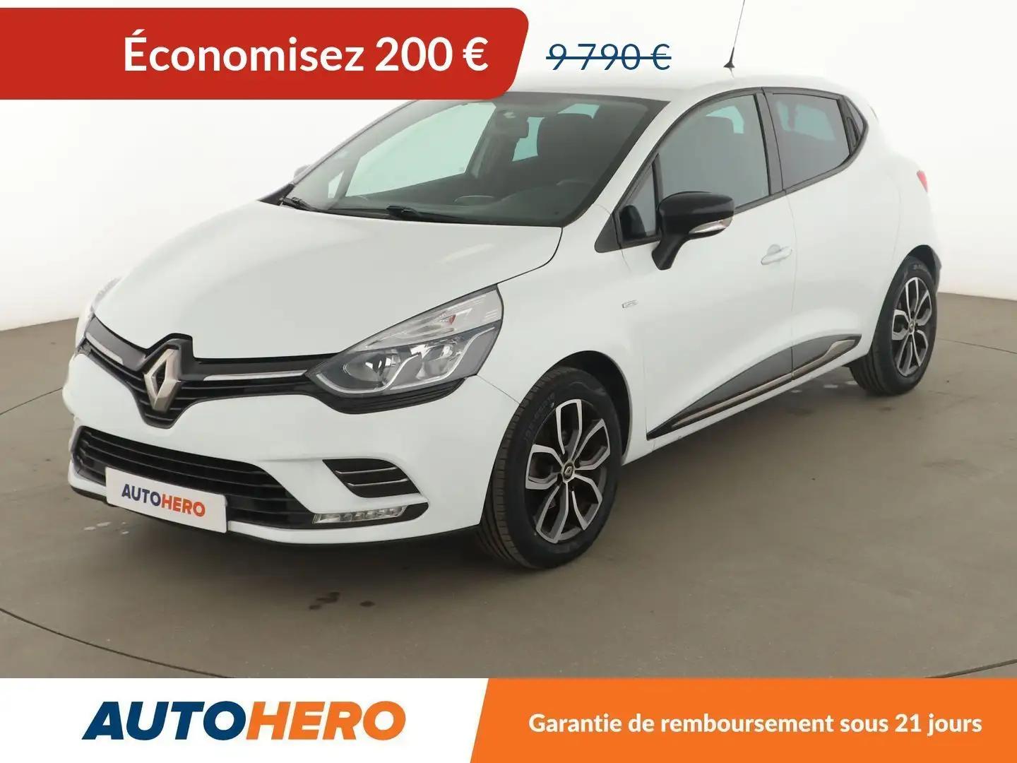 Renault Clio 0.9 TCe Limited Blanc - 1