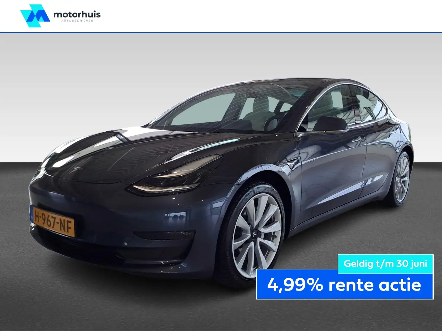 Tesla Model 3 Long-Range RWD Grigio - 1
