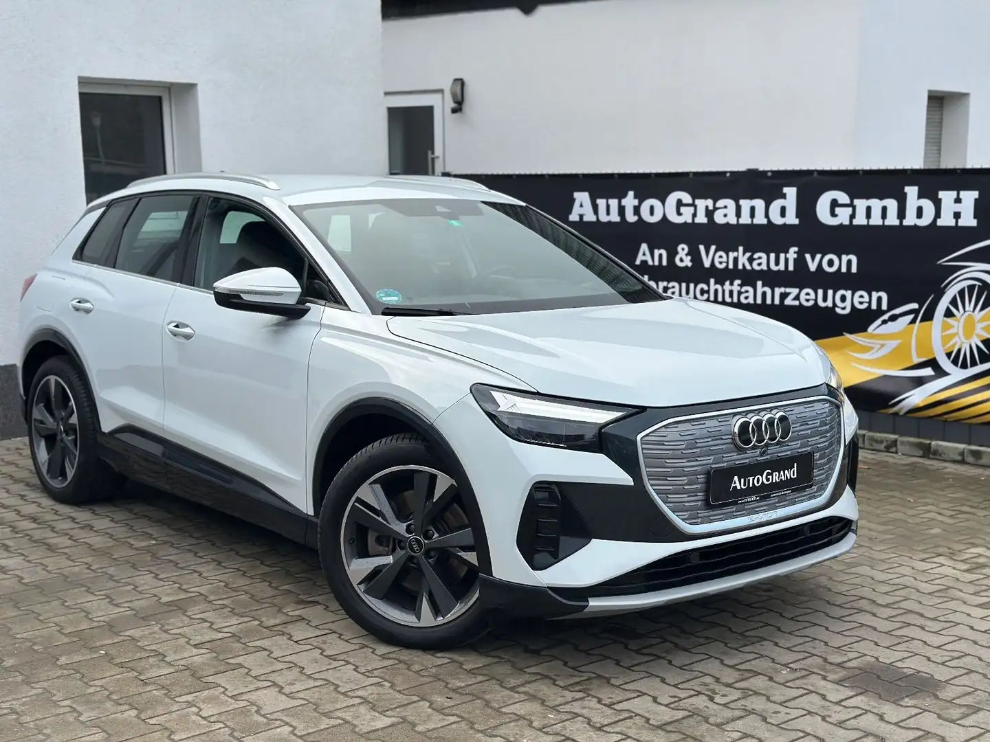 Audi Q4 e-tron Q4 45 e-tron quattro*1HAND*LEDER*LED*GARANTIE Blanco - 1