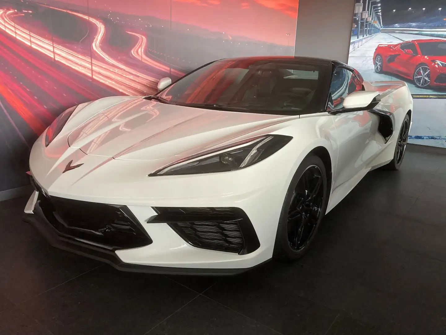 Chevrolet Corvette C8, 3LT, Klappe, Z51, Garantie, MY23 Biały - 1