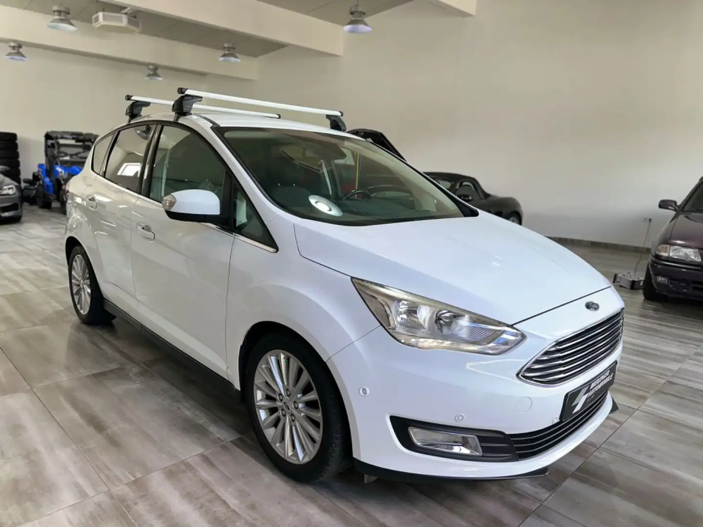 Ford C-Max Titanium *LED*PDC*Navi*Tempomat*Automatik* Blanco - 2