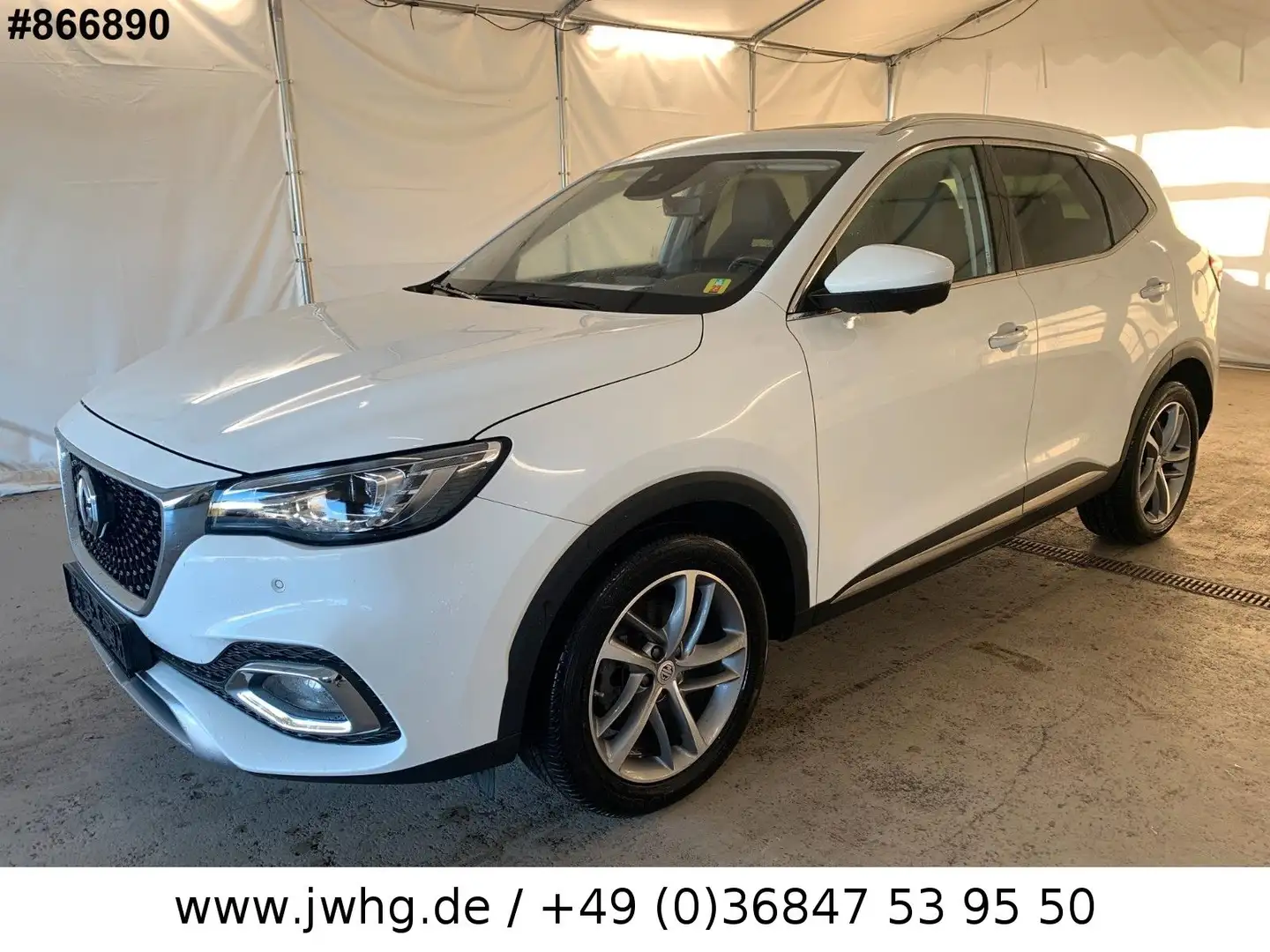 MG EHS Luxury PHEV Leder FahrAssPilot Panorama 360° Bílá - 1