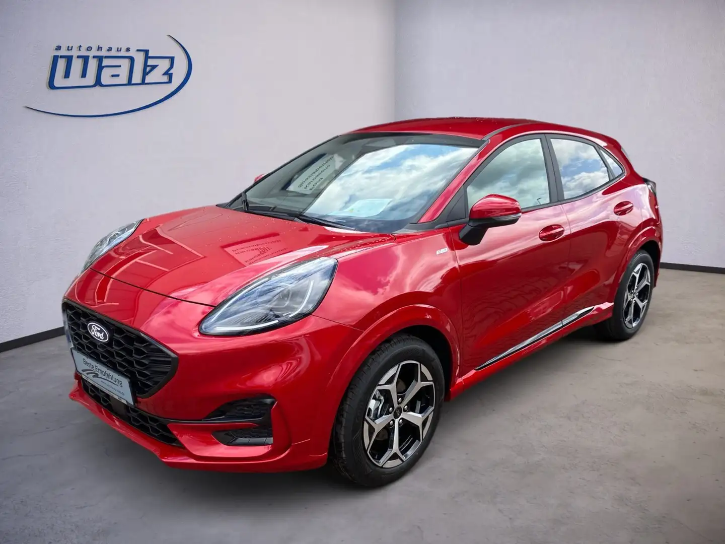 Ford Puma ST-Line 1.0i Automatik, neues Modell Top-Ausstattu Rot - 1