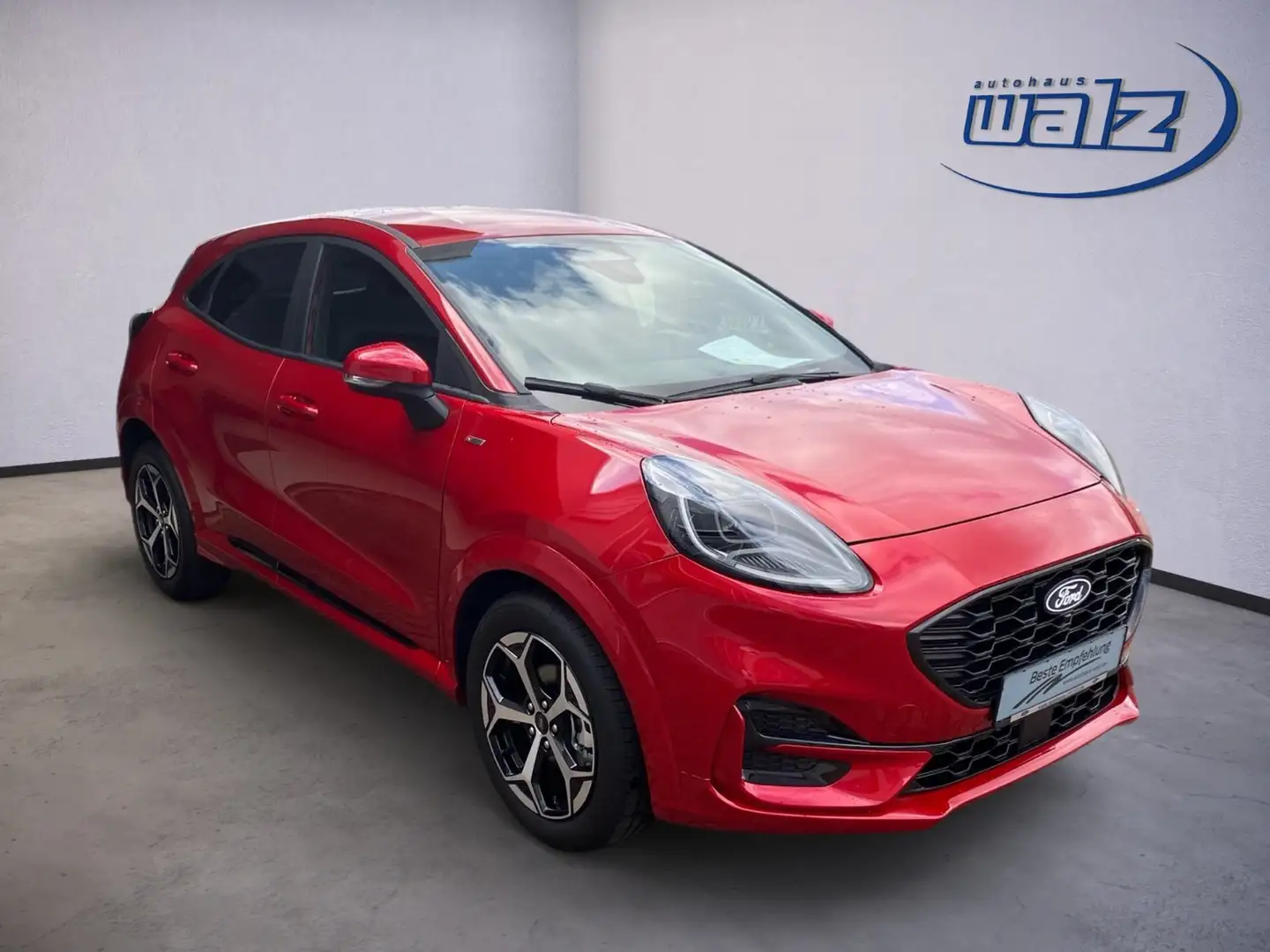 Ford Puma ST-Line 1.0i Automatik, neues Modell Top-Ausstattu Rot - 2