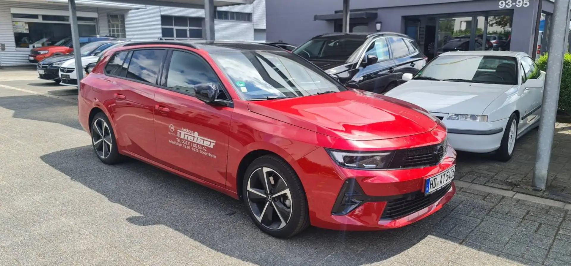 Opel Astra ST GS-Line Rot - 1