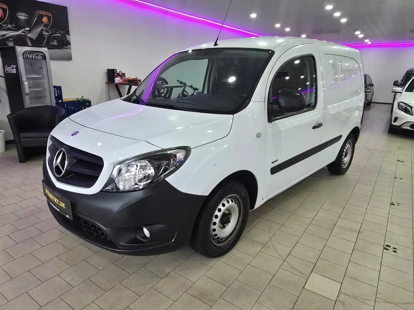 Mercedes-Benz Citan Kombi 109 CDI lang Klima 3.Hand Wit - 1