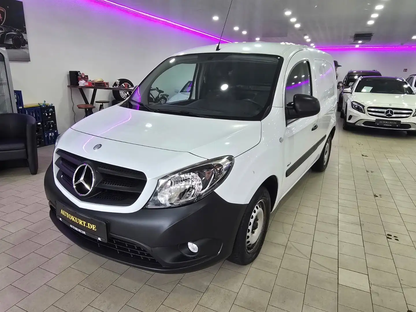 Mercedes-Benz Citan Kombi 109 CDI lang Klima 3.Hand Wit - 2