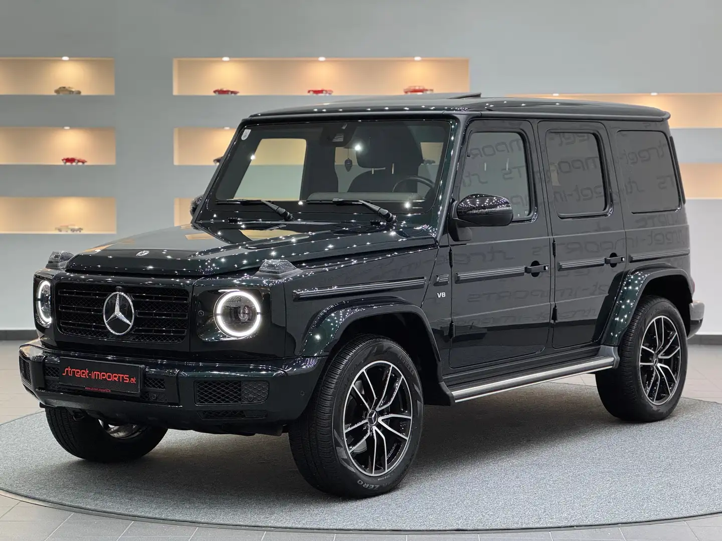 Mercedes-Benz G 500 Smaragd-Grün*Burmester*Leasingfähig*Sitzk. Grün - 1