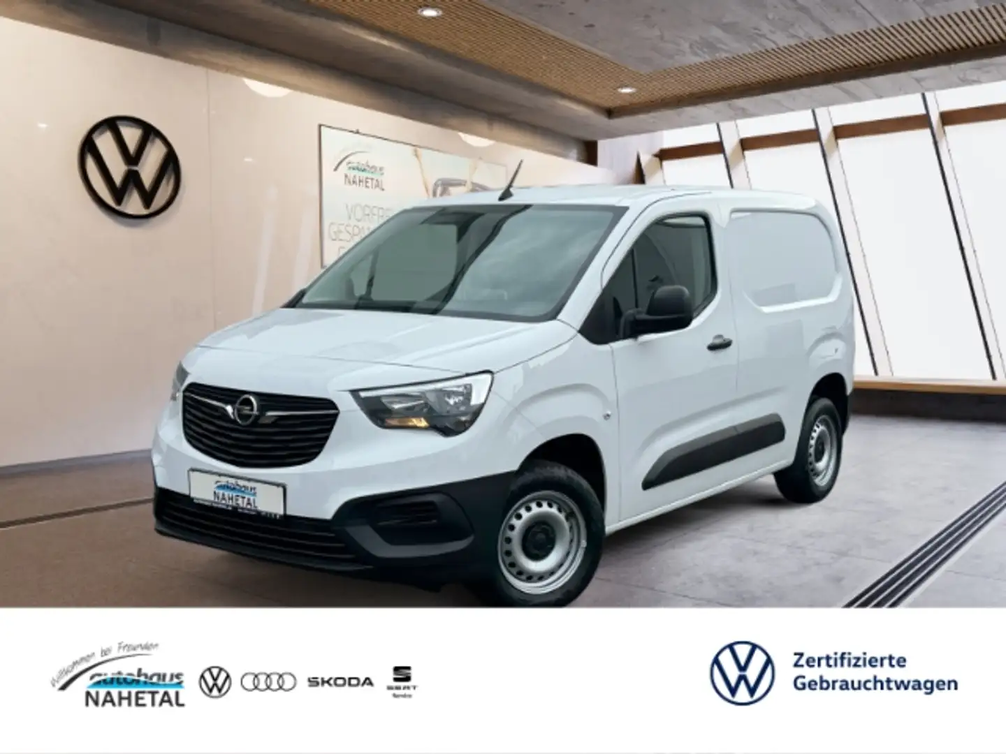 Opel Combo Cargo 1.5 D Edition 3-SITZER KLIMA AUDIO   MULTIME Weiß - 1