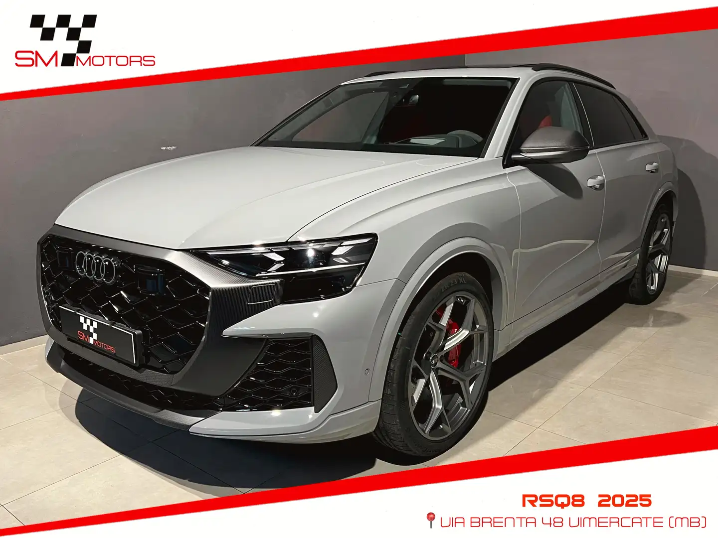 Audi RS Q8 RS Q8 4.0 mhev 48V performance 640cv tiptronic Gris - 1