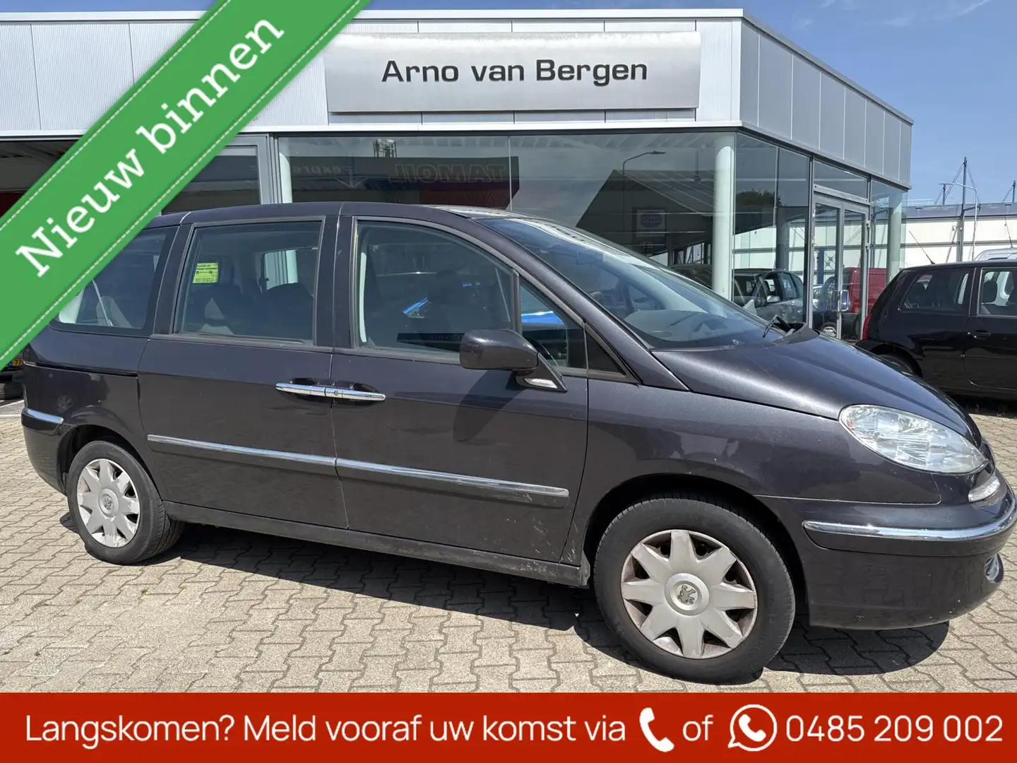 Peugeot 807 2.0 SR, 7 persoons, climatronic, cruisecontrol, tr Gris - 1
