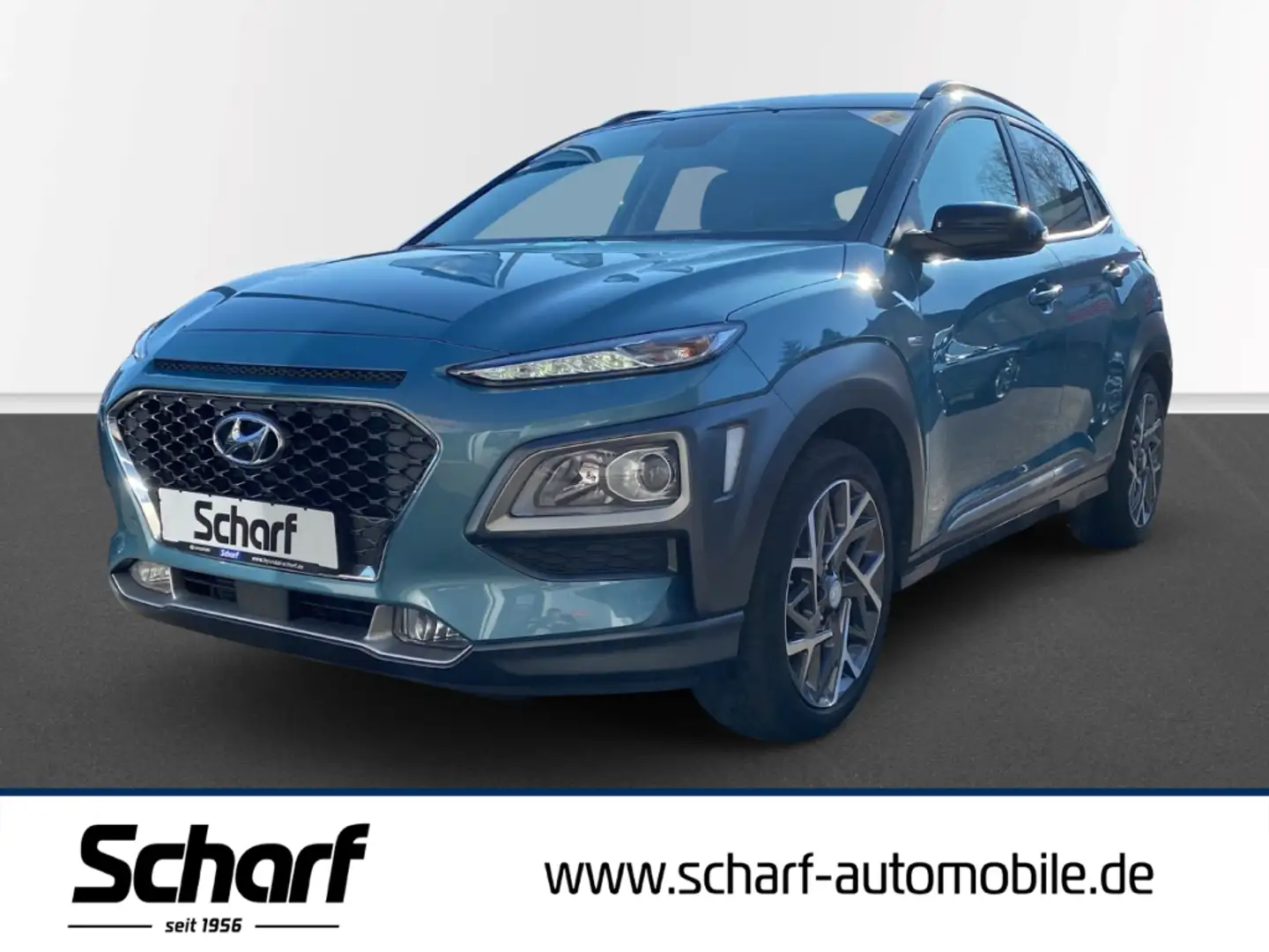 Hyundai KONA Style Hybrid Navi AHK SHZ LHZ PDC Rü.CAM DAB LM Blu/Azzurro - 1