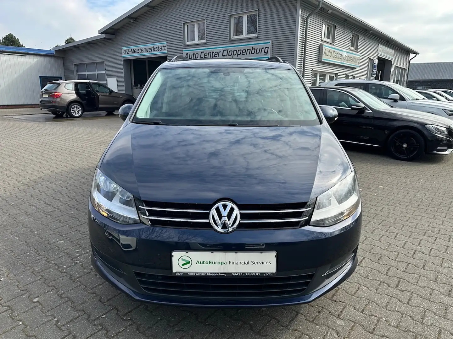 Volkswagen Sharan 2,0 TDI BMT Trendline Blau - 2