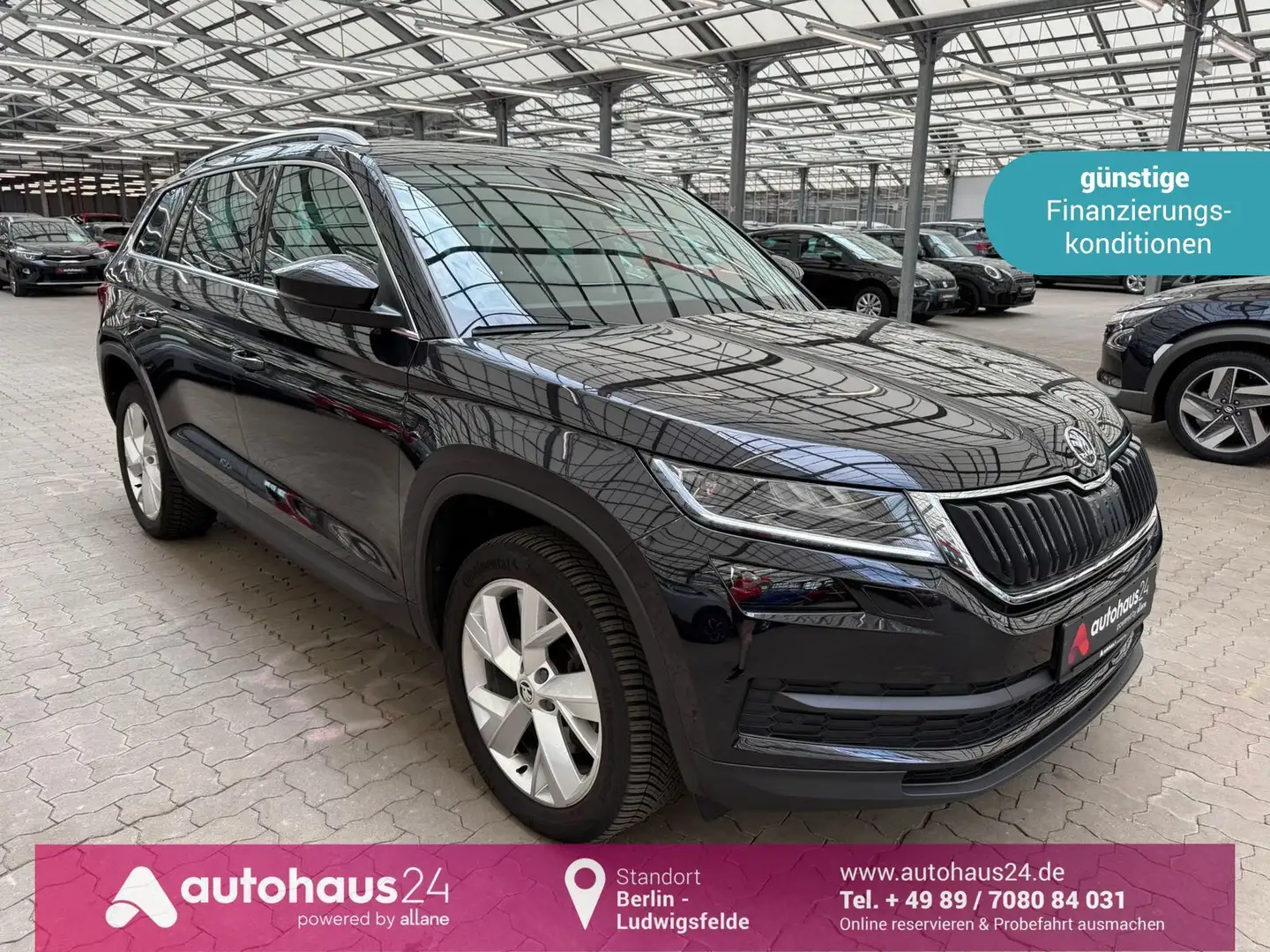 Skoda Kodiaq 2.0 TSI Style 4x4  DSG|ACC|360°|Standhzg Siyah - 1