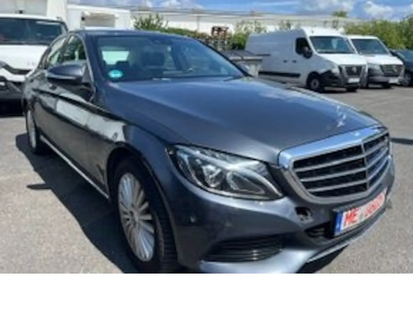 Mercedes-Benz C 220 CDI Automatik Navi EGSD LED Lackmängel Grau - 1