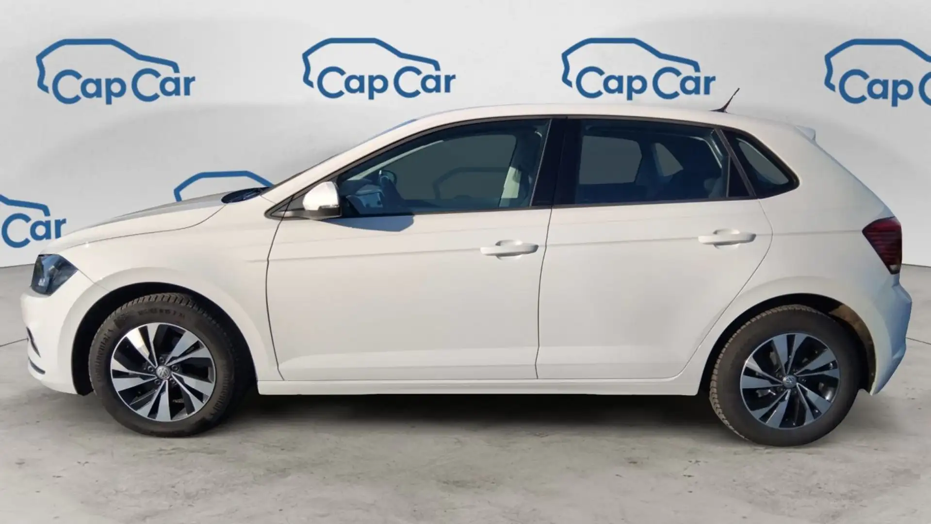 Volkswagen Polo VI 1.6 TDI 95 Lounge Business Blanc - 2