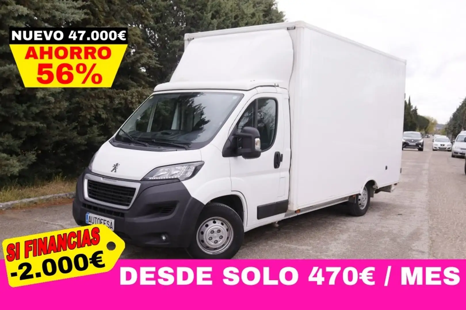 Peugeot Boxer CAMION 140CV 2P # IVA DEDUCIBLE,NAVY Blanco - 1