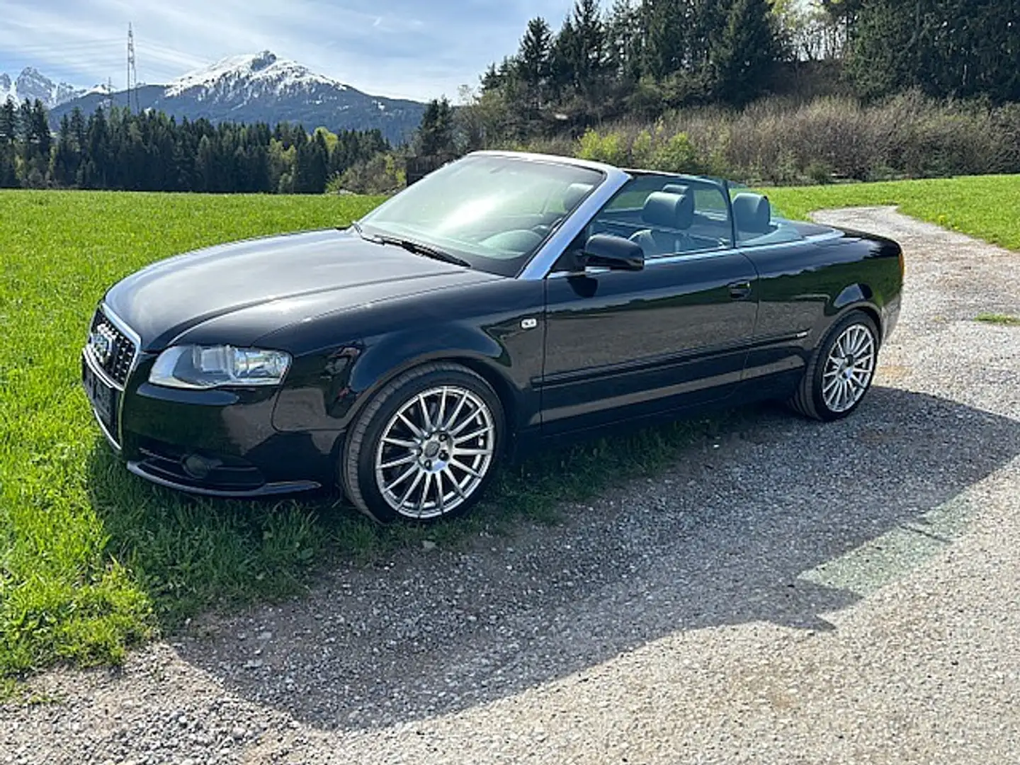 Audi Cabriolet Fekete - 1