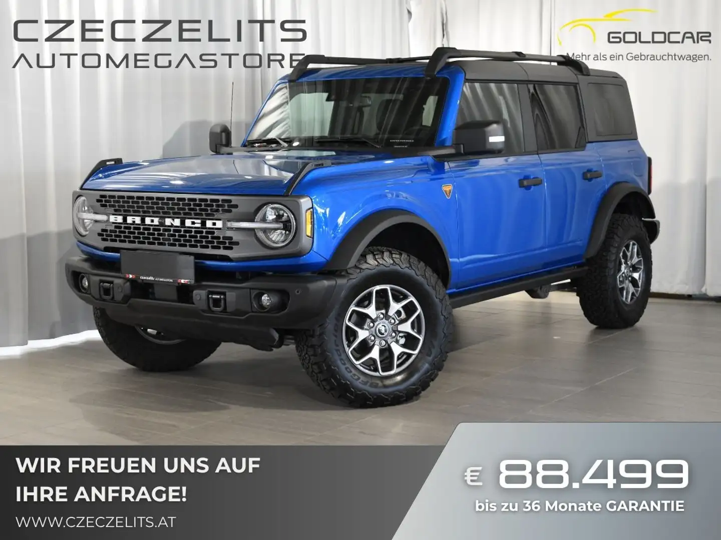 Ford Bronco Badlands Ecoboost V6 Aut. ON 515062 Blau - 1