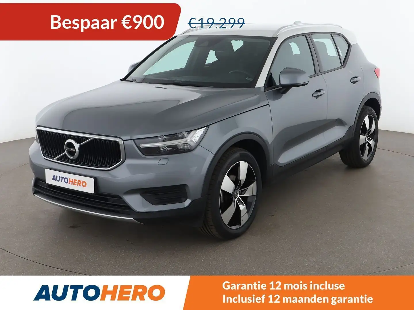 Volvo XC40 2.0 D3 Momentum 2WD Grijs - 1