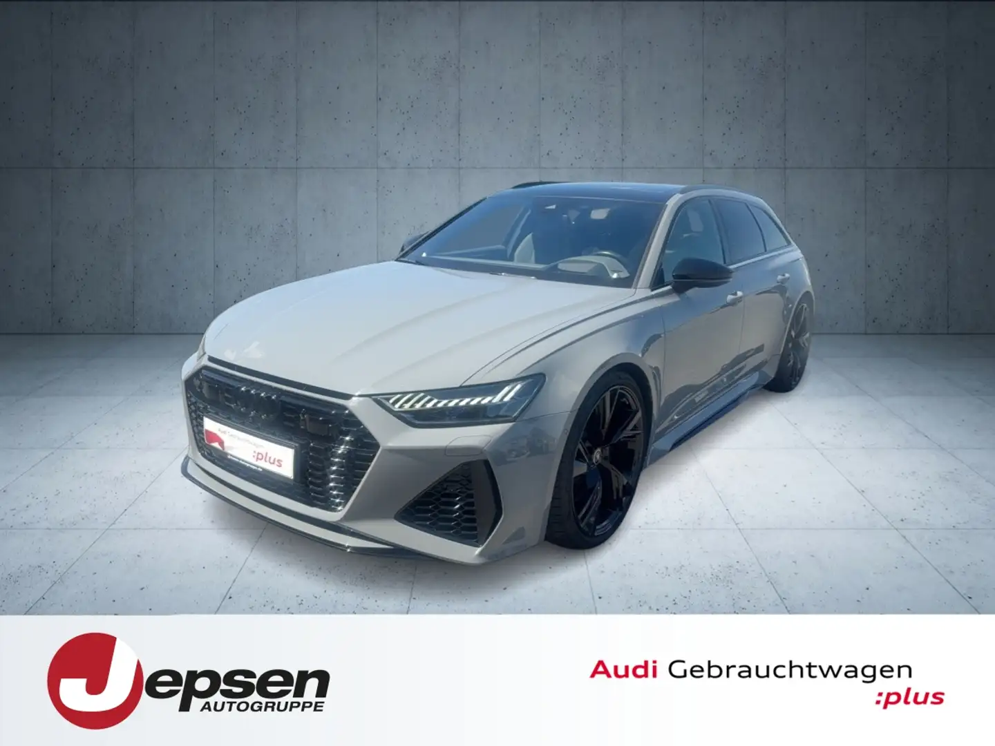 Audi RS6 RS 6 Avant HD Laser HUD ACC Pano el.Sitz AHK 22` Gris - 1