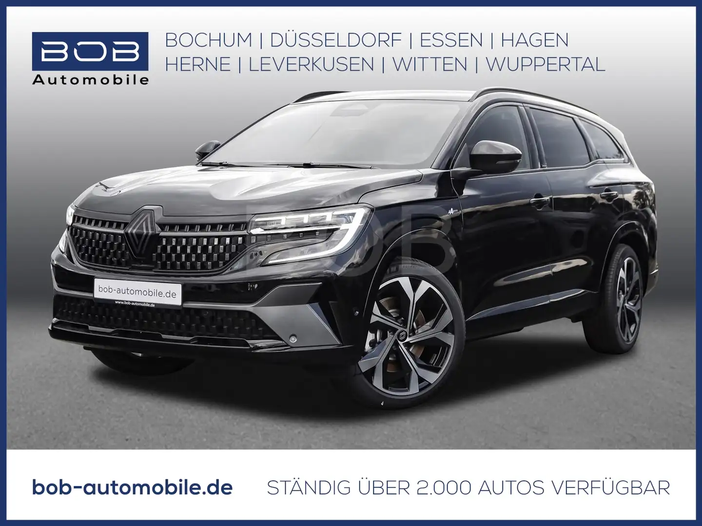Renault Espace Esprit Alpine E-Tech Full Hybrid 8-fach bereift Schwarz - 1