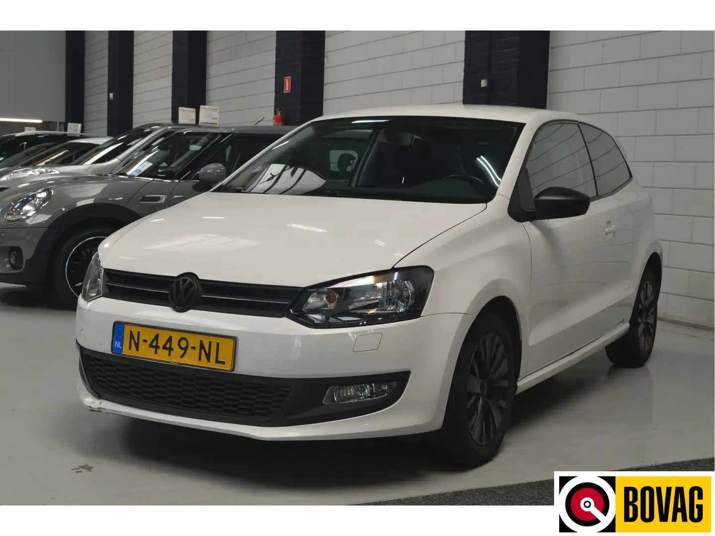 Volkswagen Polo 1.2 Easyline // LICHTE RIJDBARE SCHADE // AIRCO // Wit - 1