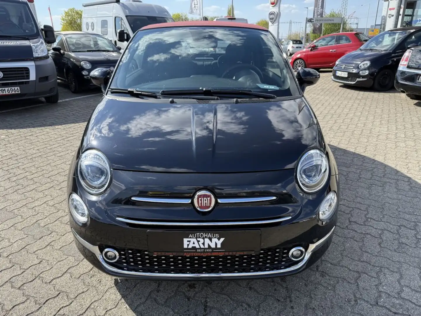 Fiat 500 C 1.0 GSE Hybrid Dolcevita Schwarz - 2