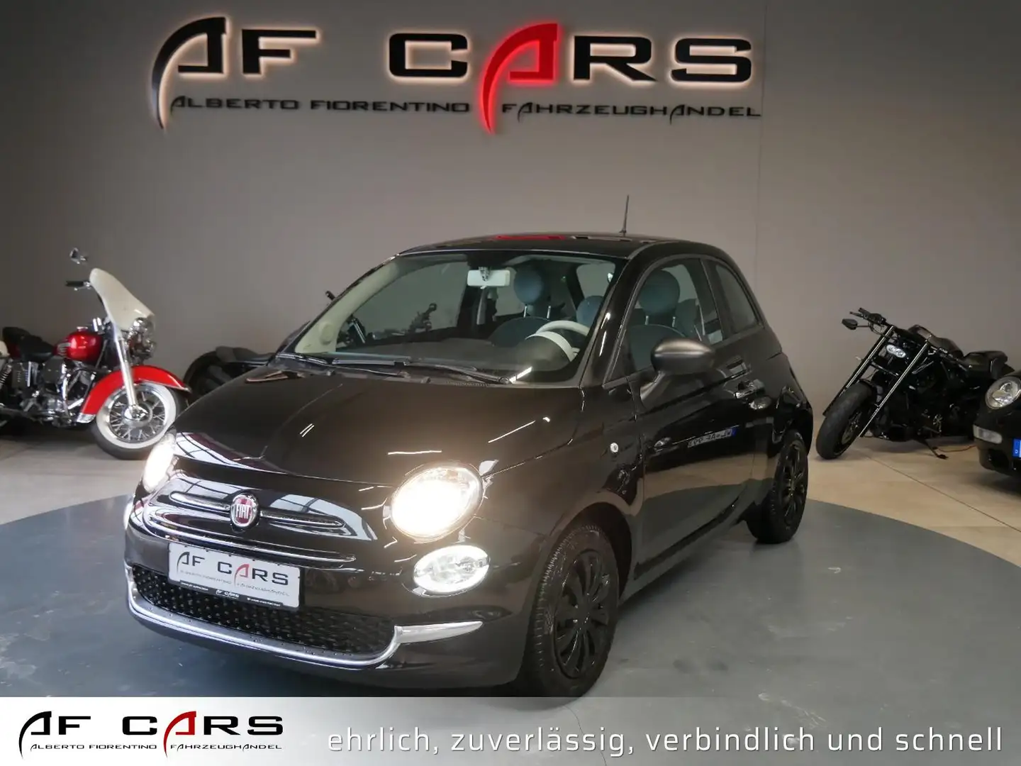 Fiat 500 Hybrid Navi Tempo Carplay Schwarz - 1