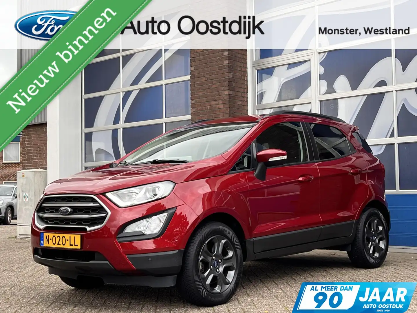 Ford EcoSport 1.0 EcoBoost Trend Ultimate 125PK Winterpack Cruis Rouge - 1