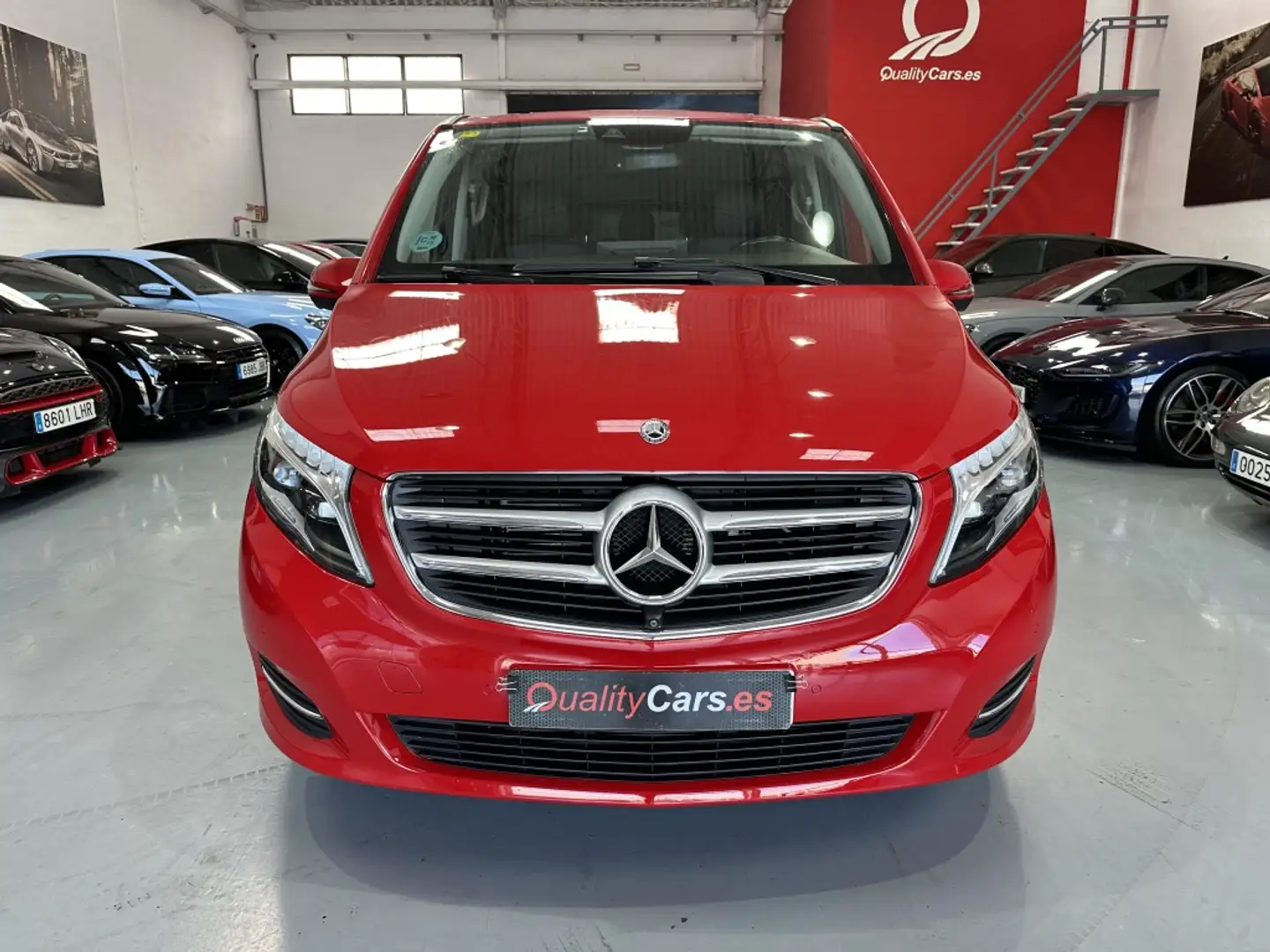 Mercedes-Benz V 250 250d Largo Exclusive 7G Tronic Rojo - 2