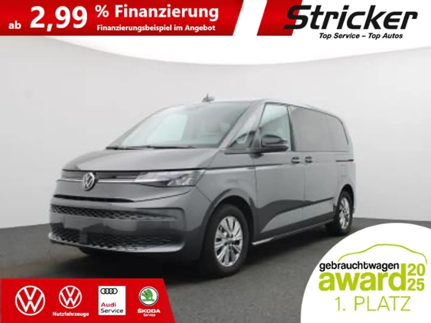 Volkswagen T7 Multivan Life 2.0 TDI DSG 358,-ohne Anzahlung AHK Navi Vis Grau - 2