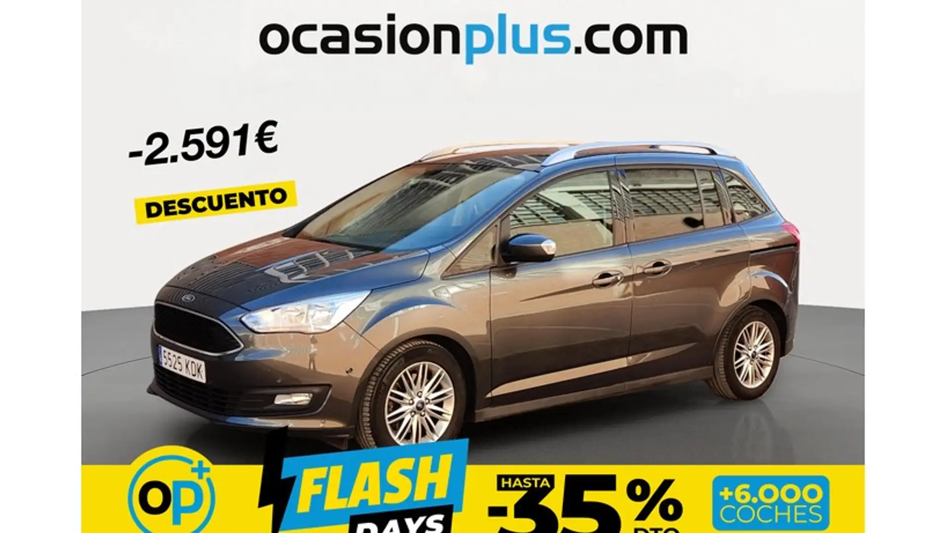 Ford Grand C-Max 1.5TDCi Trend+ 120 Grau - 1
