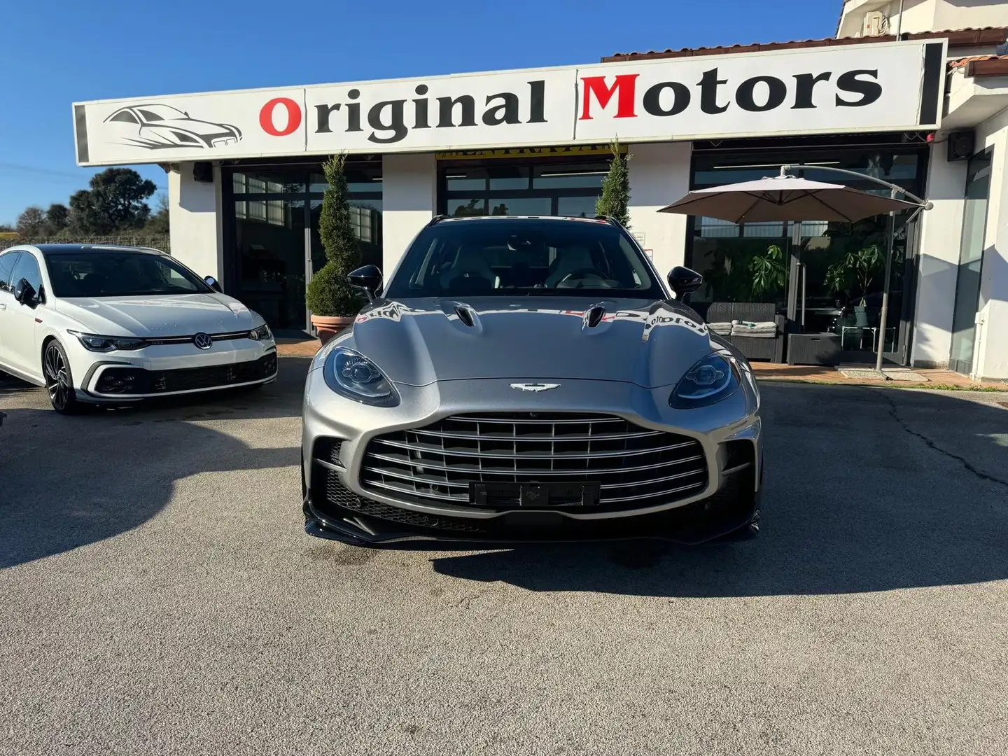 Aston Martin DBX DBX707 4.0 auto TETTO/CARBO/SEDILI CALDO-FREDDO Ezüst - 2