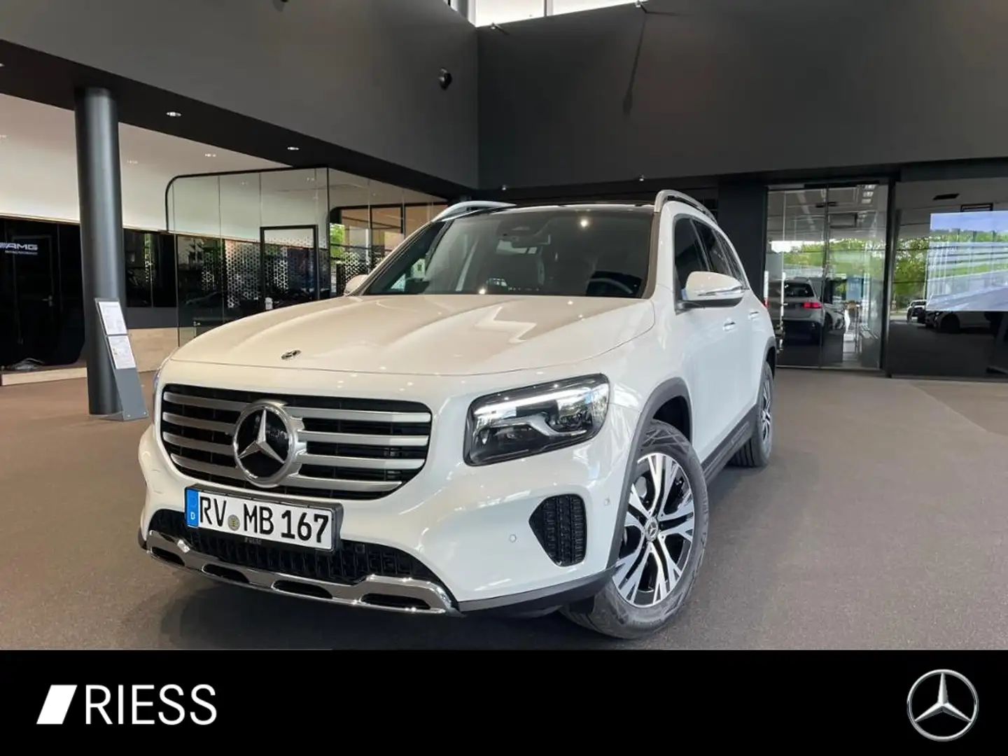 Mercedes-Benz GLB 200 d PROGRESSIVE+7-SITZER+PANO+DISTR+KEYL+ Weiß - 1