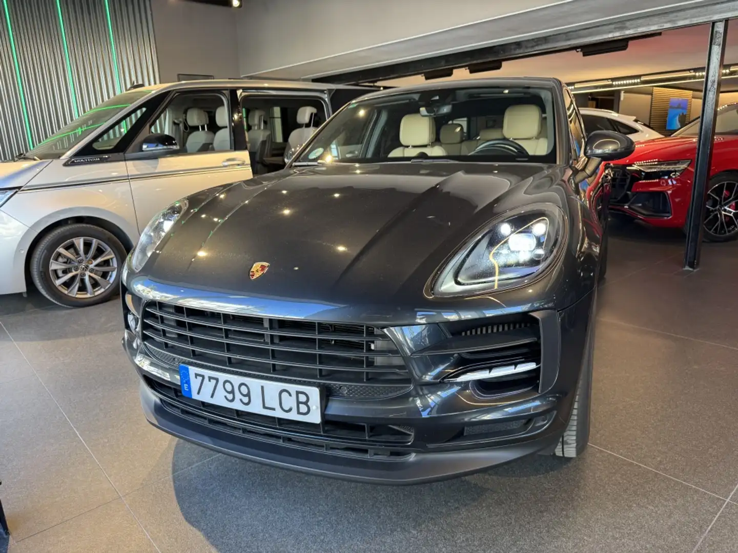 Porsche Macan S Aut. Gris - 2