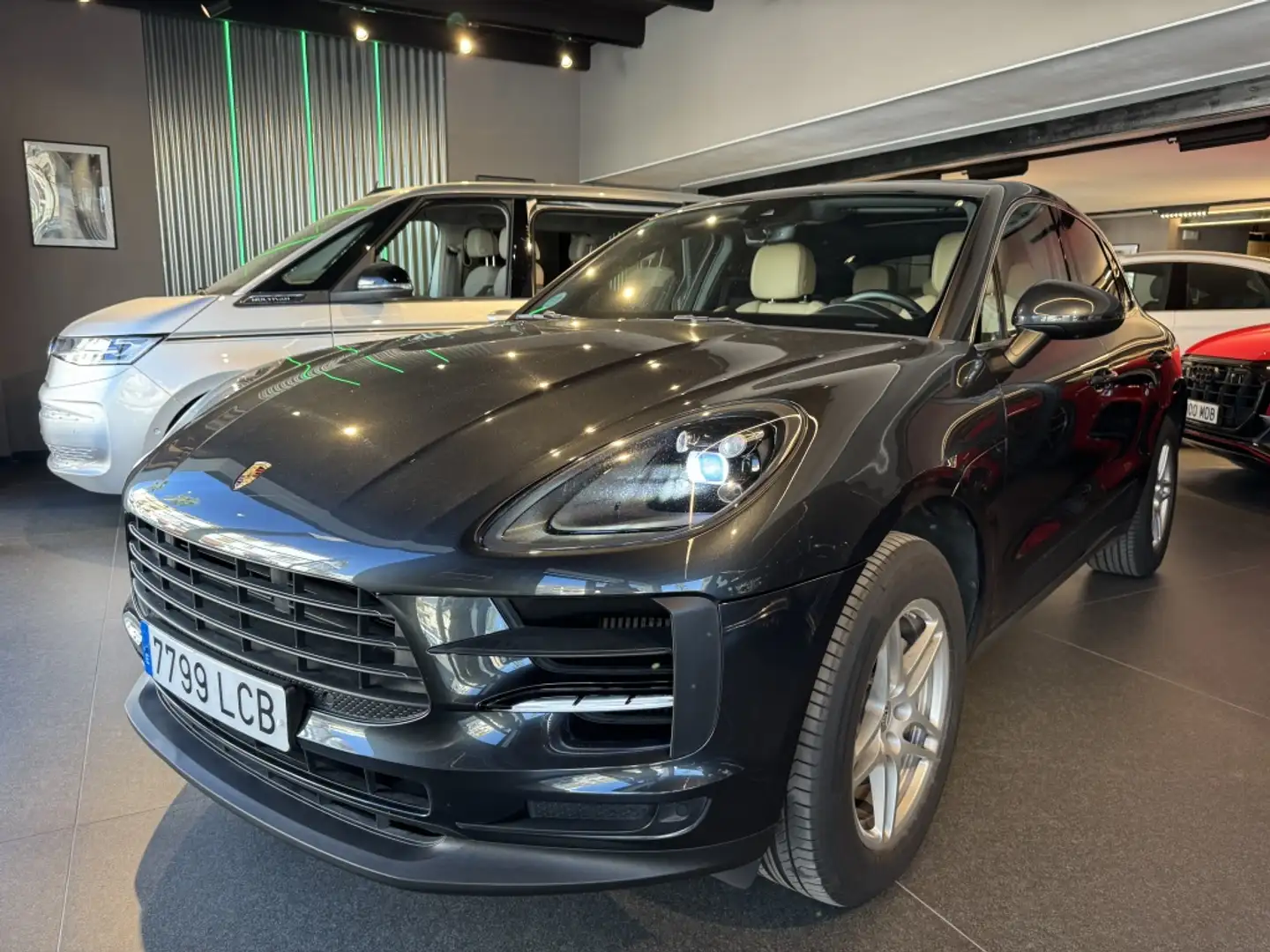 Porsche Macan S Aut. Gris - 1