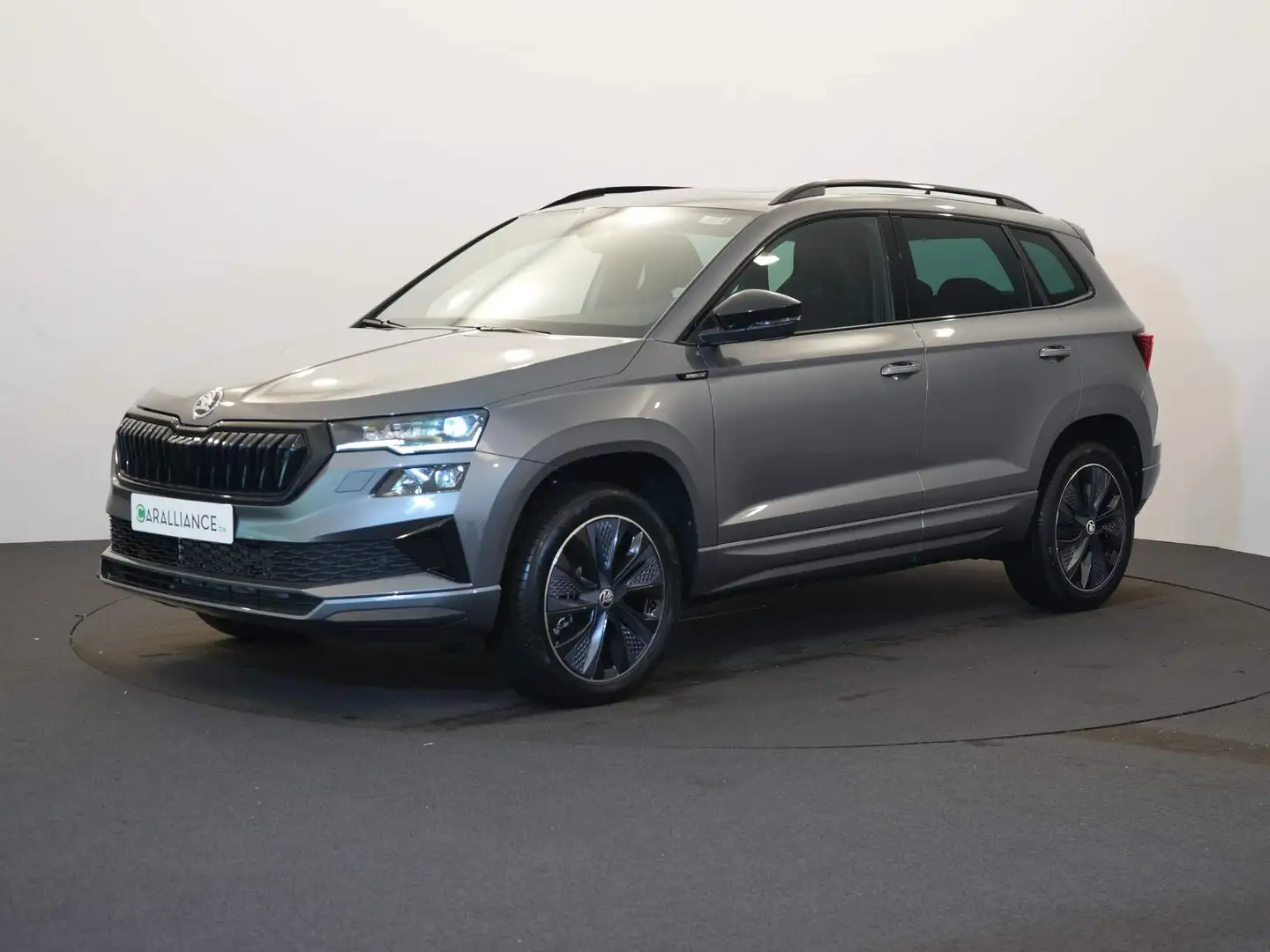 Skoda Karoq Sportline 1.5TSI DSG|Toit.Pano|KESSY|NAVI|MatrixBeam|Gar 5 ans Gris - 1