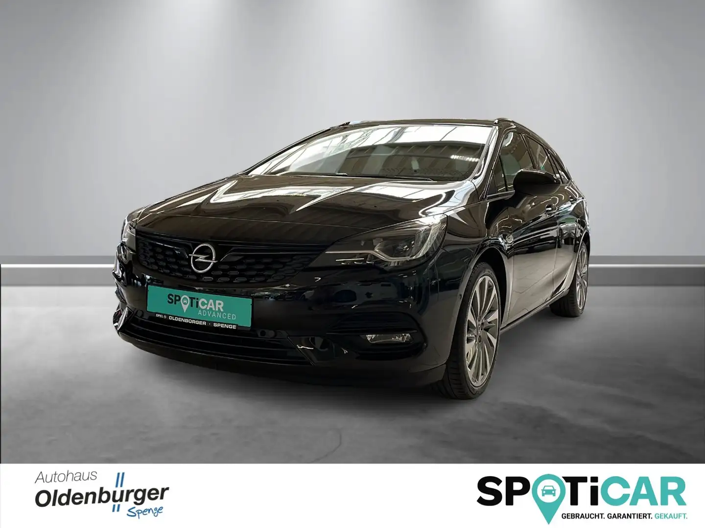 Opel Astra Elegance, Anhängerkupplung, CarPlay/AndroidAuto Zwart - 1