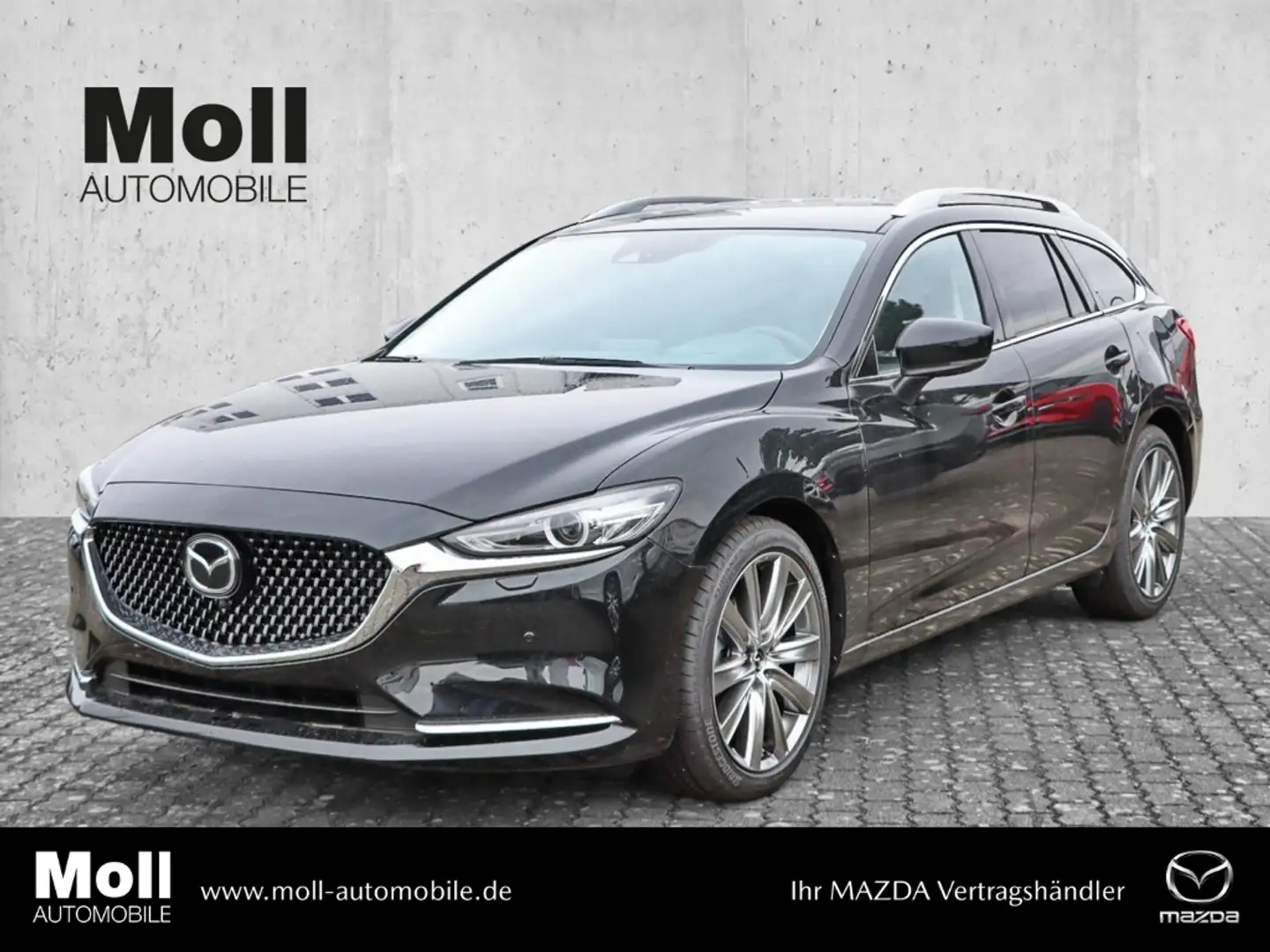 Mazda 6 SK 2.5L SKYACTIV G 194PS 6AT FWD EXCLUSIVE HUD NAV Noir - 1