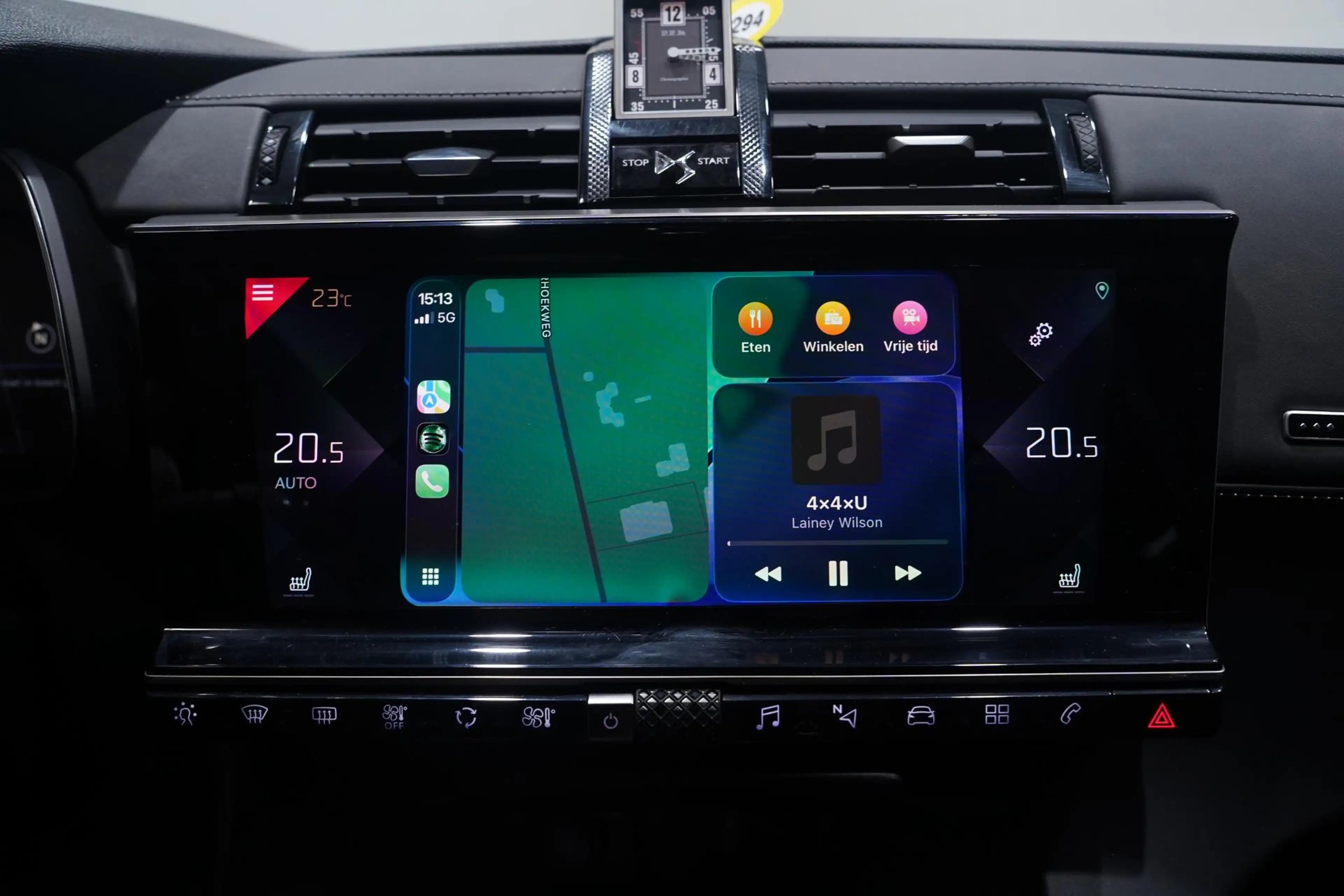 DS Automobiles DS 7 Crossback 1.6 PureTech La Premiere Curcuma-uitvoering ledere — photo 41
