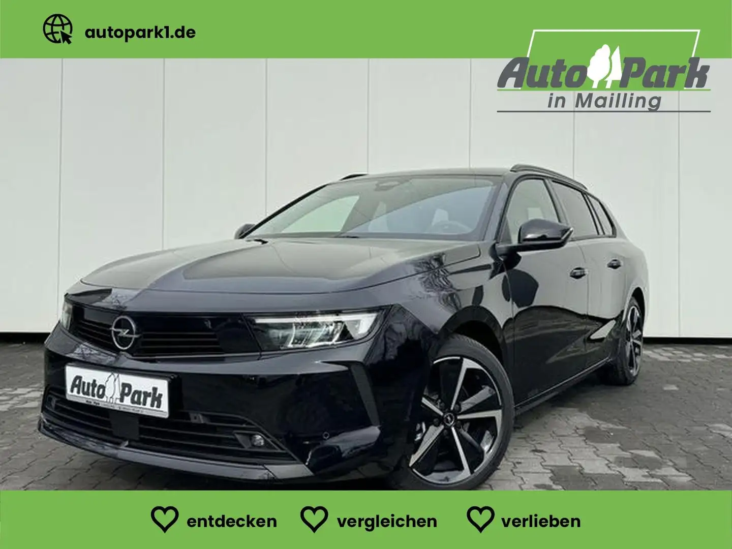 Opel Astra Sports Tourer Elega. RFK~SHZ~LED~NAVI/APP Zwart - 1