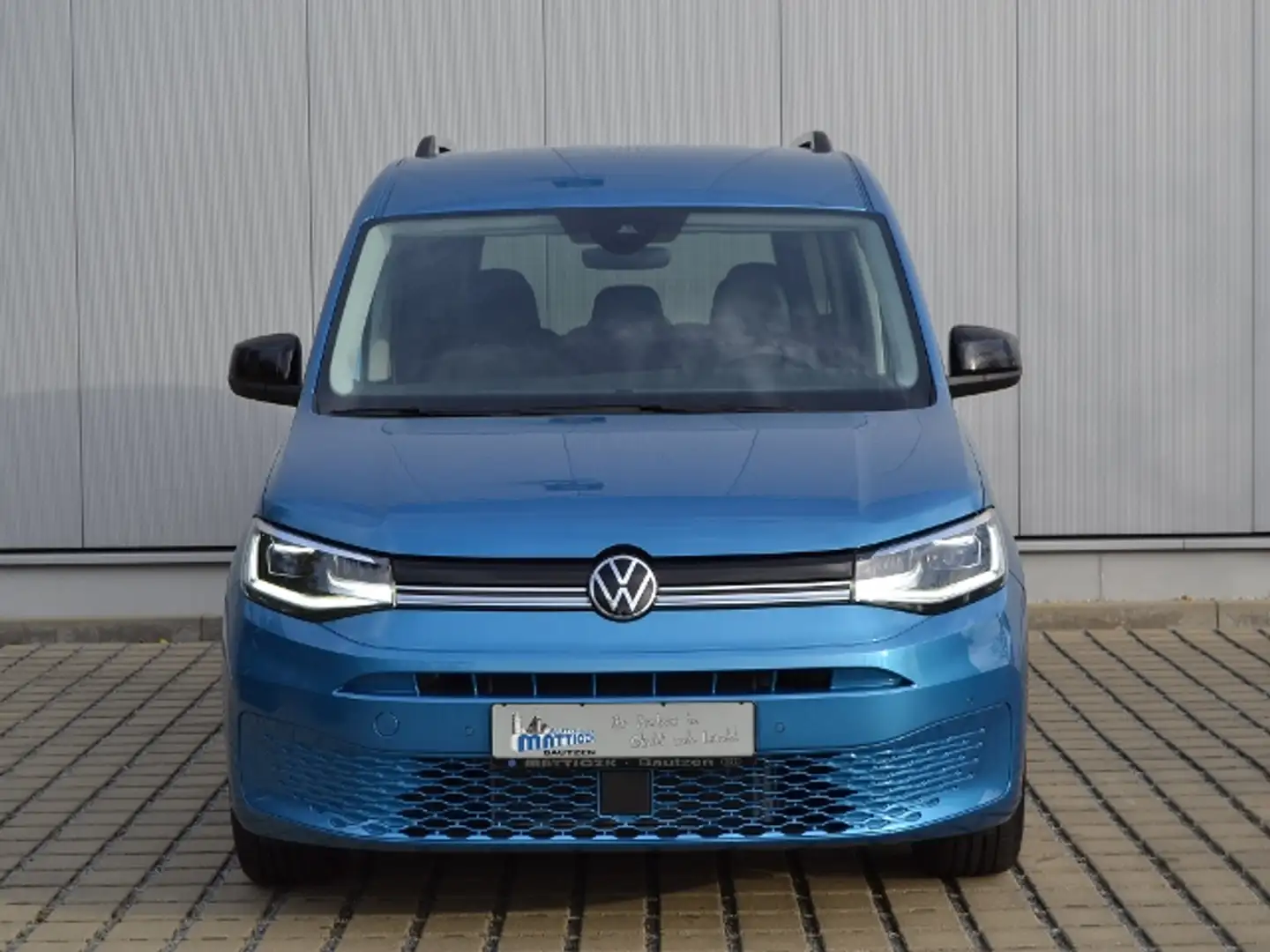 Volkswagen Caddy 1.5 TSI DSG Style AHK/LED/17-ZOLL/APP-CONNECT/DIG Bleu - 2