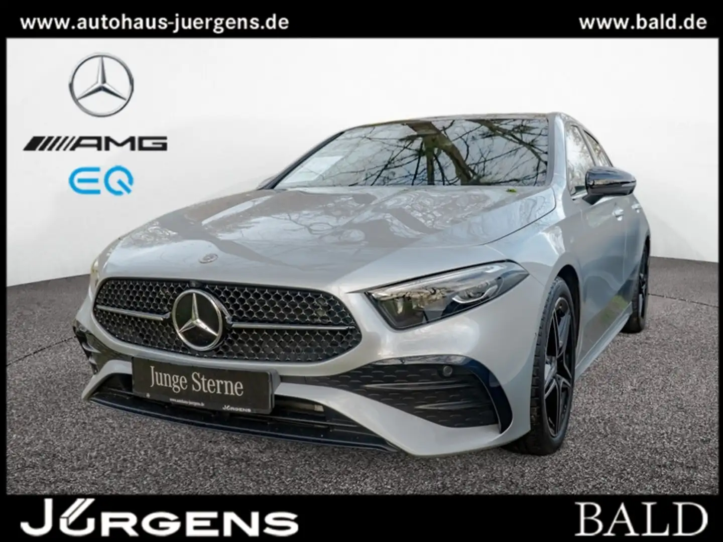 Mercedes-Benz A 220 4M AMG-Sport/MLB/Pano/360/HUD/Night/Totw Silber - 1